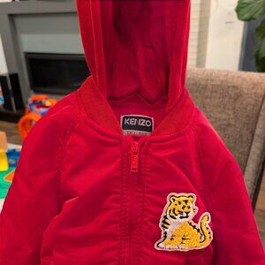 Kenzo Kids' Bomber Jacket In Red